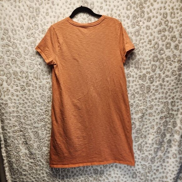 Universal Threads 100% cotton Orange S/S T-shirt Dress MEDIUM - Picture 4 of 7